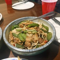 Spicy Beef Soup with Rice Noodles