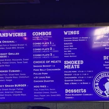Hog & Tradition - menu - Barbeque Near Me - Henderson, Nevada