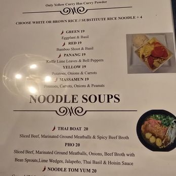 Chef's Choice Noodle Bar - Menu - Thai Near Me - Bakersfield, California