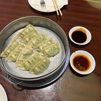 Tiger Noodle House - Veggie Steamed Dumplings - Szechuan Near Me - Houston, Texas Tiger Noodle House - Veggie Steamed Dumplings - Szechuan Near Me - Houston, Texas