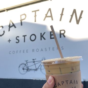 Captain + Stoker - Iced vanilla latte w/ oat milk - Coffee Roasteries Near Me - Monterey, California Captain + Stoker - Iced vanilla latte w/ oat milk - Coffee Roasteries Near Me - Monterey, California