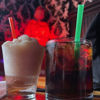 Dots Cafe - Hemingway Slushee, Crown and coke - Dive Bars Near Me - Portland, Oregon