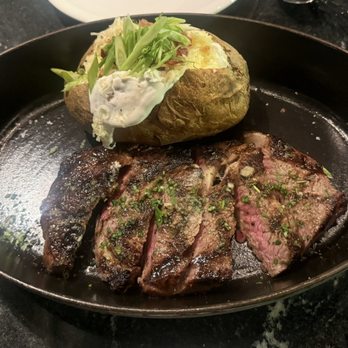 Fire At Will - Ribeye Steak and loaded baked potato - New American Near Me - Scottsdale, Arizona