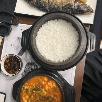 Du Bu Gong Bang - Kimchi tofu soup with mackerel combo - Korean Near Me - Duluth, Georgia Du Bu Gong Bang - Kimchi tofu soup with mackerel combo - Korean Near Me - Duluth, Georgia