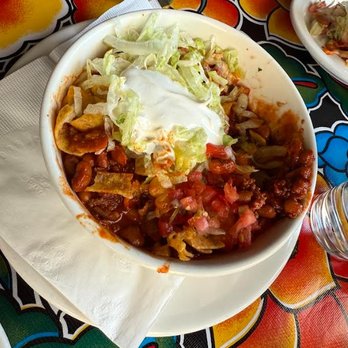 Coyote Cafe - The Frito pie was delish! - New American Near Me - Santa Fe, New Mexico