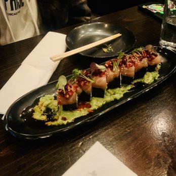SUSHI DOKKU Japanese Restaurant - Chef's Choice Maki Tray - Sushi Bars Near Me - Chicago, Illinois