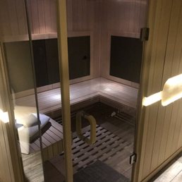 Spacious sauna