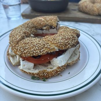 Simit & Chai - Original sandwich + black olive paste - Coffee & Tea Near Me - Toronto, Ontario