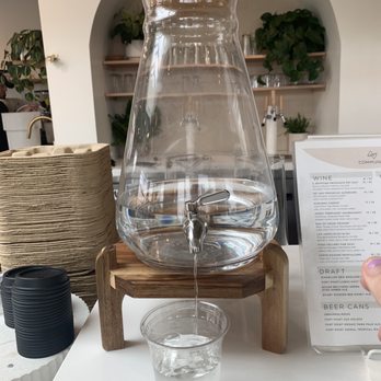 Communal Coffee - Water pitcher - Cafes Near Me - Oceanside, California