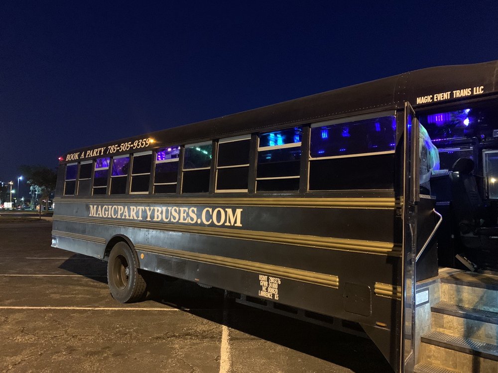 MAGIC PARTY BUSES Updated August 2024 28 Photos Lawrence, Kansas