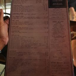 Drinks Menu Drinks Menu