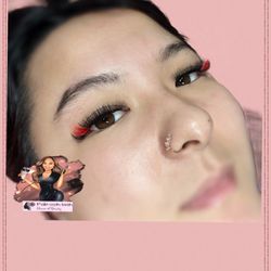Fab- Ooh-Lash Lounge and Medspa - Colored volume lashes