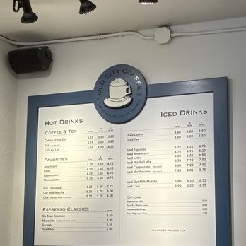 Old City Coffee - Drink menu - Coffee & Tea Near Me - Philadelphia, Pennsylvania Old City Coffee - Drink menu - Coffee & Tea Near Me - Philadelphia, Pennsylvania