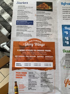 Menu photo 6 Glory Days Grill Tampa, FL