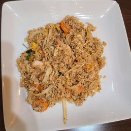 Thai basil fried rice w shrimp