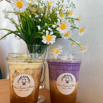Phin Caphe & Boba - Pistachio coffee and ube coffee :) - Coffee & Tea Near Me - Portland, Oregon