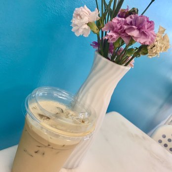 Elevation Coffee Roasters - Iced latte - Toffee almond - very good!! - Coffee Roasteries Near Me - Lutz, Florida