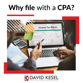 David Kesel, CPA - By doing your own taxes you could be costing your business a lot more than you realize. Leave it to the experts. - Accountants Near Me - McKinney, Texas