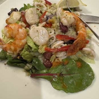 Mona Lisa Restaurant - The seafood Salad - Italian Near Me - Wolcott, Connecticut Mona Lisa Restaurant - The seafood Salad - Italian Near Me - Wolcott, Connecticut