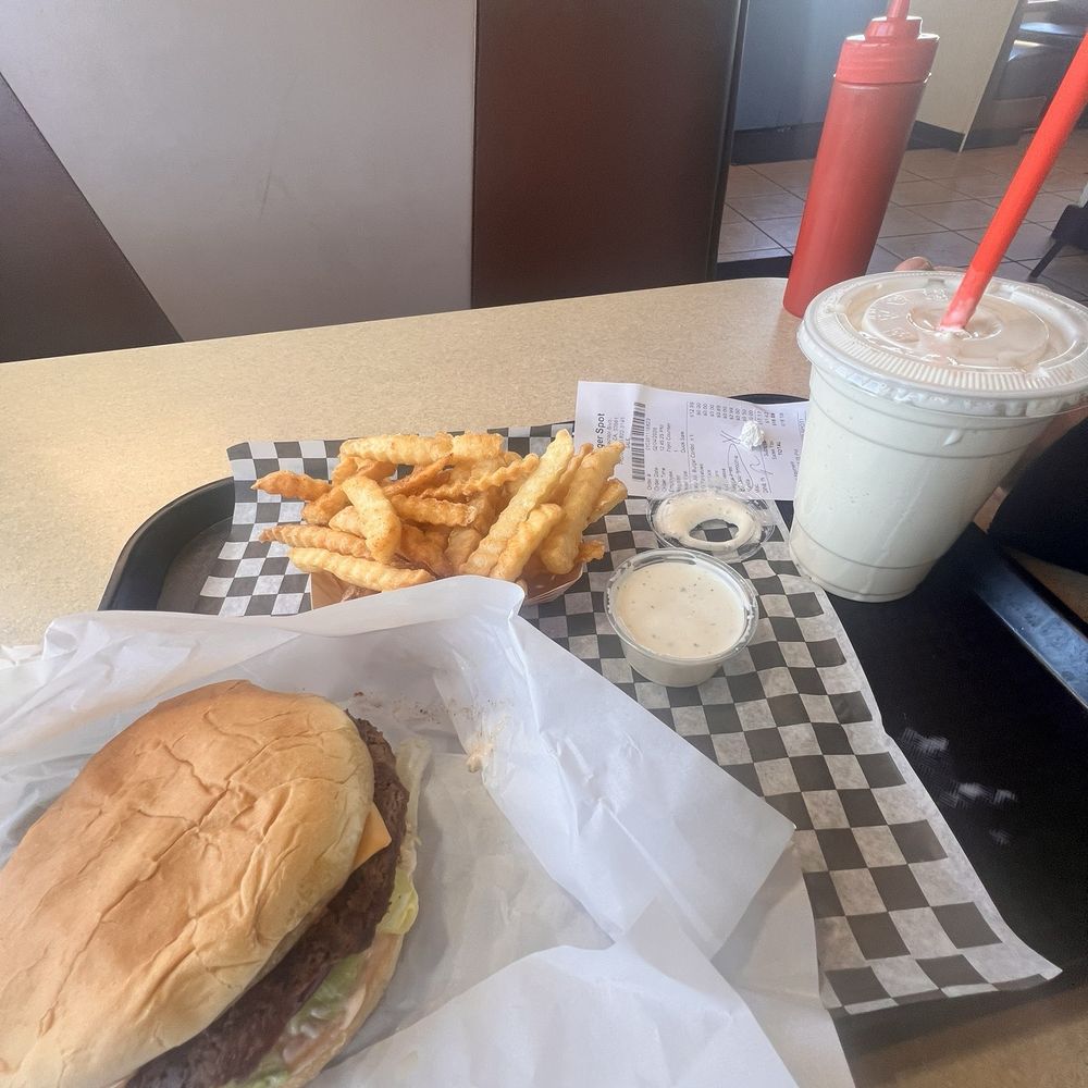 Burger Spot - Spicy Jalapeño Burger Meal - Burgers Near Me - Tehachapi, California