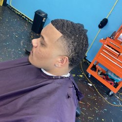 Anointedhandz Family Barber - High bald temple fade