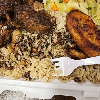 D&D Caribbean Kitchen - Best ox tail combo! - Caribbean Near Me - Beltsville, Maryland