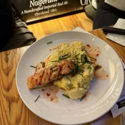 Great Lakes Brewing Company - Salmon and grits