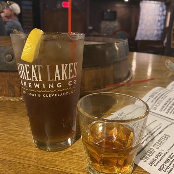 Swampwater Grill - Long Island and shot of fireball - Cajun/Creole Near Me - Cincinnati, Ohio