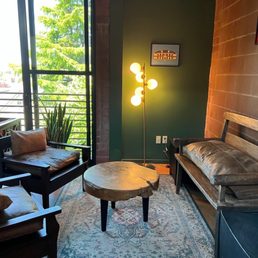 Upstairs seating!