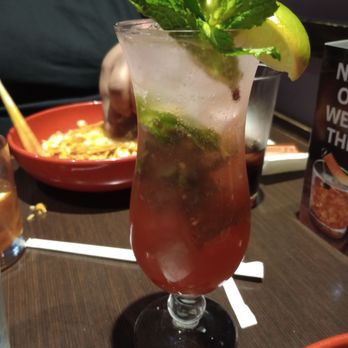 Flat Top Grill - Strawberry mojito - Asian Fusion Near Me - Chicago, Illinois Flat Top Grill - Strawberry mojito - Asian Fusion Near Me - Chicago, Illinois