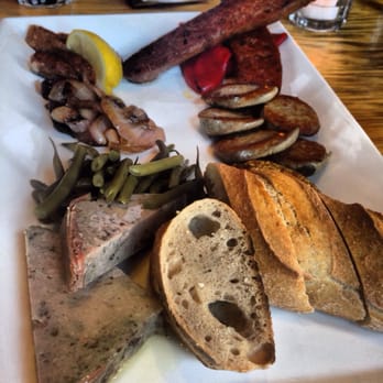 Mas Tapas - Terrines, chorizo, and sausage, oh my! That and freshly baked bread make this a perfect start to the evening. - Tapas Bars Near Me - Charlottesville, Virginia