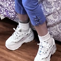 San Gabriel Boot & Shoe Repair - Custom shoe lift on a pair of sketchers