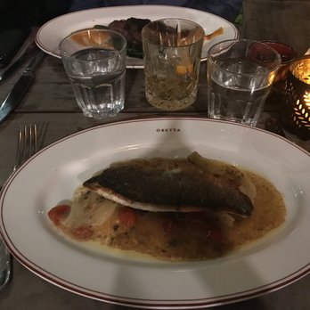 Oretta - Sea bass - Italian Near Me - Toronto, Ontario Oretta - Sea bass - Italian Near Me - Toronto, Ontario