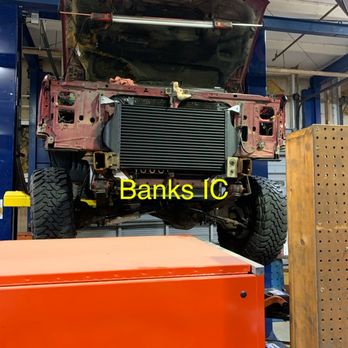 Riffraff Diesel Performance - Banks Inter-cooler install on 1st phase of improvements. - Auto Parts & Supplies Near Me Riffraff Diesel Performance - Banks Inter-cooler install on 1st phase of improvements. - Auto Parts & Supplies Near Me