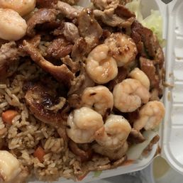 Chicken & Shrimp Teriyaki Chicken & Shrimp Teriyaki