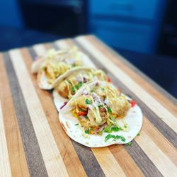 Black Dog Catering - Tempura Fish Tacos