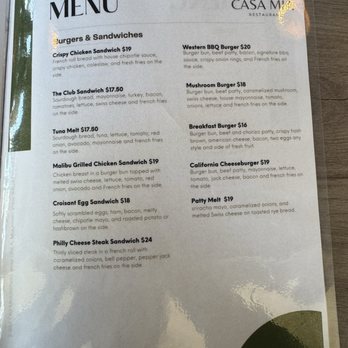 Casa Mia - Menu (March 2026) - Breakfast & Brunch Near Me - Mountain View, California Casa Mia - Menu (March 2026) - Breakfast & Brunch Near Me - Mountain View, California