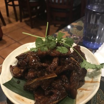 Layang Layang - Coffee Special Spareribs - one of the best dishes on the menu! It's a must! - Malaysian Near Me - Milpitas, California
