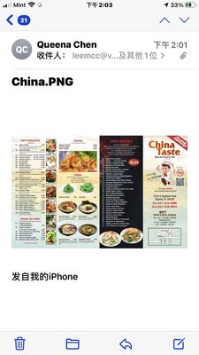 Menu photo 4 China Taste Osprey, FL