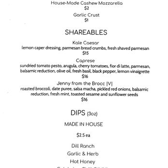Wild Flour Pizza - Menu Page 2 - Pizza Near Me - Burnaby, British Columbia