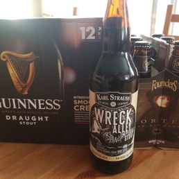 Dark smooth beer!