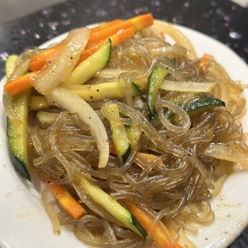 Korean House - a plate of stir fried vegetables - Korean Near Me - Ottawa, Ontario