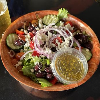 Luigi's Pizza - Greek Salad - Pizza Near Me - Cambria, California