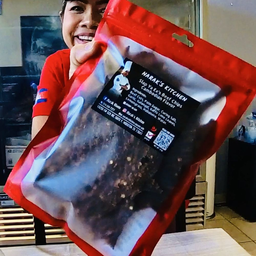 Narak’s kitchen - Slap Ya Ex Beef Chips by Chef Narak - Cambodian Near Me - Houston, Texas