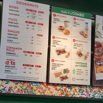 Krispy Kreme - Menu - Donuts Near Me - Matthews, North Carolina