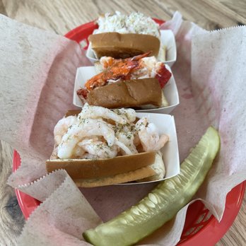 Luke's Lobster  - Trio rolls - Seafood Near Me - Seattle, Washington