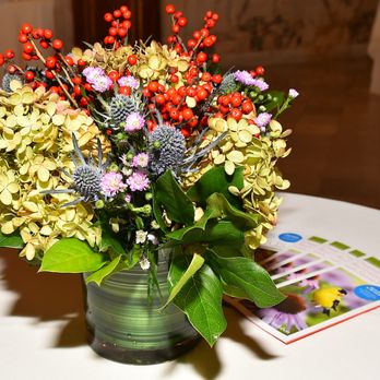Floralies Events - Native Plants arrangement for the Audubon New York Keesee Award Luncheon at the Metropolitan Club. Photo by Sunny Norton/Guest of a Guest. - Florists Near Me - New York, New York Floralies Events - Native Plants arrangement for the Audubon New York Keesee Award Luncheon at the Metropolitan Club. Photo by Sunny Norton/Guest of a Guest. - Florists Near Me - New York, New York