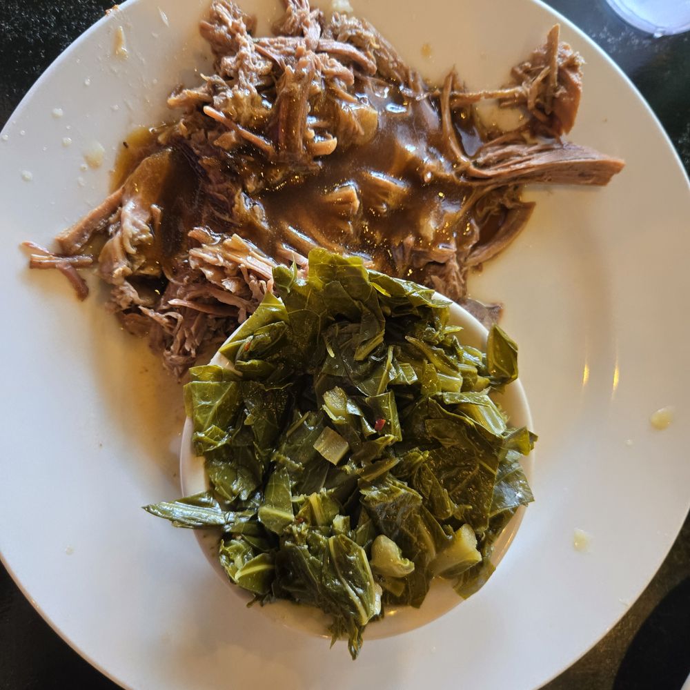 Dean's Restaurant & Bakery - Pot roast with collards - Bakeries Near Me - Oak Ridge, Tennessee Dean's Restaurant & Bakery - Pot roast with collards - Bakeries Near Me - Oak Ridge, Tennessee