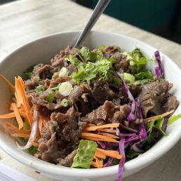Bulgogi beef bowl