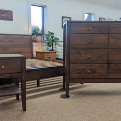 Bed Time - Queen bedroom set, solid Pacific Coast Maple, made in USA